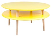 Τραπεζάκι Ufo Yellow Φ70Χ35 cm