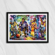 Πόστερ &amp; Κάδρο Kobe Bryant SNK204 21x30cm Εκτύπωση Πόστερ (χωρίς κάδρο)