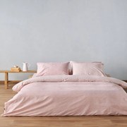 Παπλωματοθήκη Chicato 18 (Σετ 3τμχ) Dusty Pink Kentia Υπέρδιπλo 225x245cm 100% Βαμβάκι