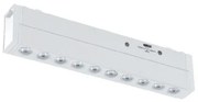 Μαγνητικό Φωτιστικό Ράγας Ultra Thin LED 20W 3CCT Γραμμικό 24ο InLight-TMU0160-White-Λευκό TMU0160-White