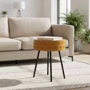 Βοηθητικό Τραπεζάκι Με Αποθηκευτικό Χώρο (Φ38.5x45.5) A-S Shiro Ochra 166584B