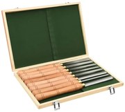 vidaXL Σετ Σκαρπέλα Τόρνου 8 Τεμαχίων από HSS