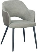 Πολυθρόνα Ascot 03-1066 60x63,5x79cm Green Metal, Fabric