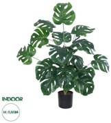 Artificial Garden MONSTERA PLANT 20923 - Διακοσμητικό Φυτό Μονστέρα Φ80 x Υ80cm Globostar 20923