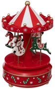 Χριστουγεννιάτικο Καρουζέλ Με Μουσική (Φ11x18) A-S Red 191435