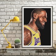 Πόστερ &amp; Κάδρο Lebron KDS006A 21x30cm Εκτύπωση Πόστερ (χωρίς κάδρο)