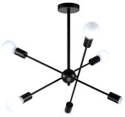 KQ 2629/6 GWEN BLACK PENDANT Δ4 HOMELIGHTING 77-8091