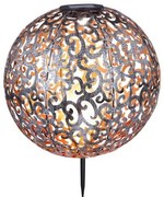 Ηλιακό Καρφωτό Φωτιστικό LED 0,12W ΙΡ44 40cm Globo Lighting-33744-Ασημί 33744