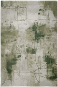 Χαλί Bellart 18033 Y10 Green-Grey Βιοκαρπέτ 200X300cm