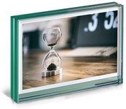Κορνίζα Vision 167008 10x15cm Clear-Green Philippi Γυαλί