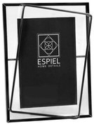 Κορνίζα FAM544 13x18cm Black Espiel Μέταλλο