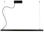 Φωτιστικό κρεμαστό LED Avenue Linear Systems λευκό μαύρο Viokef-3994601-Μαύρο 3994601