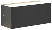 Απλίκα Φωτιστικό Τοίχου IP65 LED 12W 3000K-4000K-6000K Martin IT Lighting-80200740-Ανθρακί 80200740