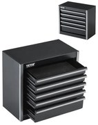 VEVOR Tool Box 8.6-inch Portable Metal Tool Box with 5 Drawers Tool Organizer