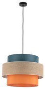 Κρεμαστό Φωτιστικό Οροφής E27 15W IP20 Trio TK Lighting-2758-Μπλε 2758