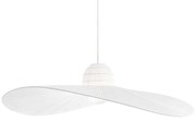 Φωτιστικό Οροφής Madame 174396 110x43/145cm 1xE27 60W White Ideal Lux