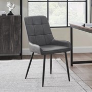 Καρέκλα Τραπεζαρίας (50x59.5x83) Spitishop Orlean Grey