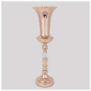 Βάζο Μεταλλικό Χρυσό H: 56cm 752-22058 Estheti-752-22058-Χρυσό 752-22058