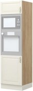 Επιδαπέδιο ντουλάπι φούρνου ψηλό Toscana K21-60-2MB-Δρυς - 60.00Χ60.00Χ216.00cm