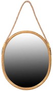 Καθρέπτης Rope 373-92-008 41x2,5x79cm Gold Metal, Glass
