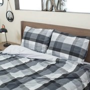 Art 251 Σέτ σεντόνια Υ/Δ &amp; 2 Μαξιλαροθήκες Φανέλλα BEAUTY HOME FL