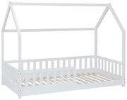 Intrahome Παιδικό κρεβάτι Sleepy Intrahome τ.DENALIINA ξύλο πεύκου σε λευκή απόχρωση 90x190εκ | SKU: INTRAPA-200111746