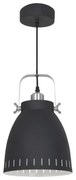 Κρεμαστό Φωτιστικό Οροφής Sansa H186 Φ21,5 Bot Lighting-4126225-Μαύρο 4126225