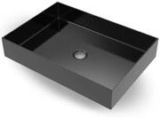 Νιπτήρας Επιτραπέζιος 55*38 cm Inox Black Brushed PVD Voss Aldo V1255-411