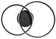 Φωτιστικό Οροφής LED Step Dimmable Heronia Libra Black 01-0370