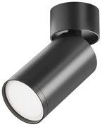 Σποτ Φωτιστικό Οροφής-Τοίχου FOCUS S GU10 IP20 Φ5,2 MAYTONI-C050CL-U-1B-Μαύρο C050CL-U-1B