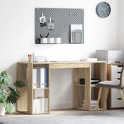 vidaXL Γραφείο Sonoma Oak Sonoma oak Επεξεργασμένο ξύλο