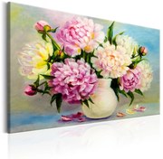 Πίνακας - Peonies: Bouquet of Happiness 90x60