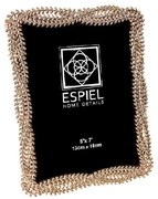 Κορνίζα Μεταλλική Χρυσή ESPIEL 10x15εκ. FAM759