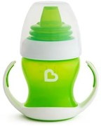 Munchkin Εκπαιδευτικό Κύπελλο 118ml Με Λαβές Και Μαλακό Στόμιο Gentle First Cup Πράσινο 51785