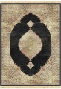 Χαλί Sonia 9935/308330 Beige-Black New Plan 100X140cm