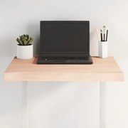 vidaXL Επιφάνεια Τραπεζιού 60x40x(2-4)εκ Ακατέργαστο Μασίφ Ξύλο Δρυός