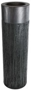 Κασπώ Δαπέδου Pisa 20762 Φ36x120cm Anthracite GloboStar Cement