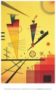 Εκτύπωση τέχνης Merry Structure, Wassily Kandinsky