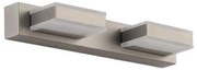 Απλίκα Φωτιστικό Τοίχου Led Νίκελ 144-80004 Eurolamp-144-80004-Νίκελ Ματ 144-80004