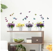 Αυτοκόλλητα Τοίχου Βινυλίου Wild Flowers 58398 Ango 58398