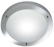 Φωτιστικό Οροφής-Πλαφονιέρα Condus 8x31cm Chrome-White 6801011-06 Trio Lighting Μέταλλο,Γυαλί