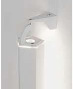 Εξάρτημα Επίτοιχης Κάθετης Ανάρτησης Κρεμαστού Φωτιστικού IP20 Pencil Zafferano-LD0815B3-Λευκό LD0815B3