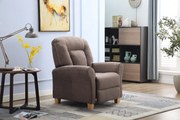 Insi LOUNGE ΠΟΛΥΘΡΟΝΑ RELAX PUSH BACK BT51 ΥΦΑΣΜΑ ΚΑΦΕΓΚΡΙ  0051.BT51GBR