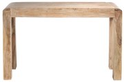 Artekko Console Κονσόλα Ξύλινη Λευκή Πατίνα (120x40x76)cm