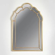 Καθρέπτης Τοίχου Μεταλλικός Χρυσός 60x3x90εκ. ESTHETI 751-11035