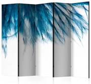 Διαχωριστικό με 5 τμήματα - Sapphire Feathers II [Room Dividers] 225x172