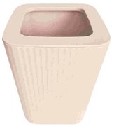 Κάδος Απορριμμάτων Μπάνιου Πλαστικός Ανοιχτό Ροζ