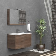 KARAG  NEW BITOLA Βάση με δύο πόρτες Brown 8702 NEW BITOLA 90 KARAG 89x45x55cm KARAG-5206836046600