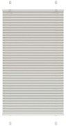 vidaXL Πλισέ περσίδα ανοιχτό γκρι 70x100 cm Πλάτος υφάσματος 69,4 cm