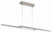 Φωτιστικό Οροφής Fraioli-Z 900077 105,5x10x120cm 2xLed 17W Satin Nickel Eglo